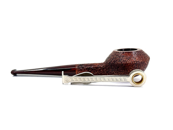 Alfred Dunhill the white spot Cumberland group 4 pipe rimmed Quaint Sandblasted