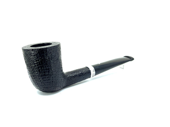 Alfred Dunhill the white spot Pipe Shell Briar 4105 Silver Ring