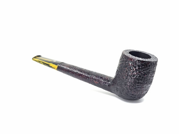 Pipa Ashton Brindle XX Canadese Sabbiata Nera Cumberland Nero e Giallo