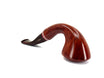 Brebbia Logo Selected 6023 smooth pipe with anodized and engraved aluminum ring