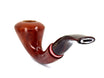 Brebbia Logo Selected 6023 smooth pipe with anodized and engraved aluminum ring