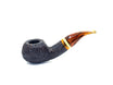 Pipe Brebbia Ninja 602 sandblasted combed bent apple pot 9mm filter or reducer