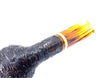 Pipe Brebbia Ninja 602 sandblasted combed bent apple pot 9mm filter or reducer