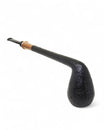 Pipa Brentegani Bulldog super long shank Sabbiata con innesto in corno