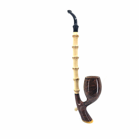 Pipa C-Pipe Liscia Gruppo 6 'Bavarese' Bamboo