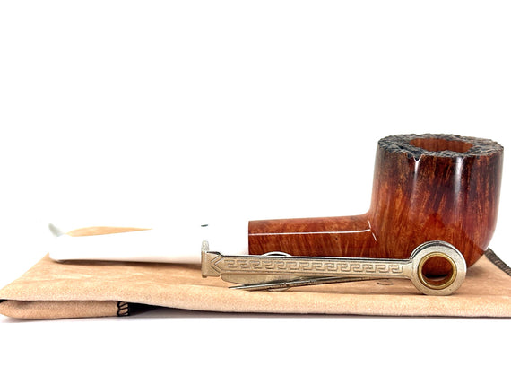 Pipa Castello Aristocratica liscia con rim sabbiato