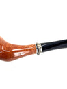 Castello Collection 127.150 Carlo Scotti Pipe with 925 silver knot ring