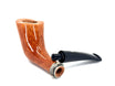 Castello Collection 127.150 Carlo Scotti Pipe with 925 silver knot ring