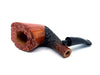 Castello Collection Grat Line KK Shape 25 DUBLIN SEMI RUSTICATED pipe