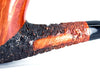 Castello Collection Grat Line KK Shape 25 DUBLIN SEMI RUSTICATED pipe