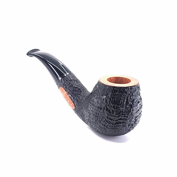 Pipa Castello Pipe Shape 11 Bent Apple Old Antiquari Nera Rim Liscio KKKK