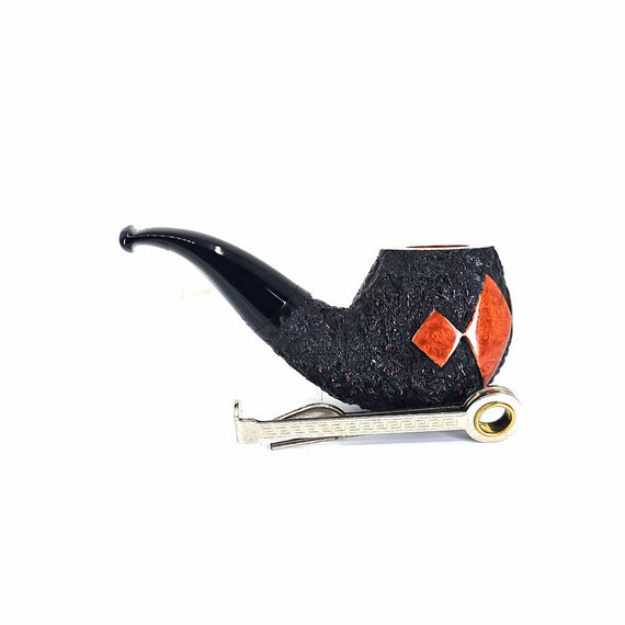 Pipa Castello Pipe Shape 11 Bent Apple Sea Rock Briar KKKK π