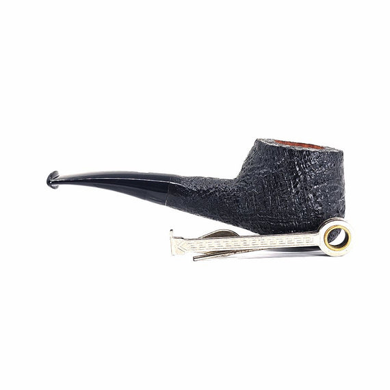 Pipa Castello Pipe Shape 55 Old Antiquari Nera Rim Sabbiato KKKK