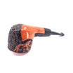 Castello Sea Rock Briar KKKK π Billiard Pipe Embossed