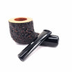 Castello Sea Rock Briar KKKK π Billiard Pipe Embossed