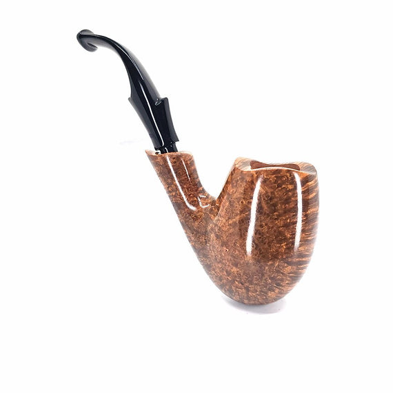 Pipa Castello "Collection" KKK Occhio di perinice Cacciatora con brillantino Shape 93