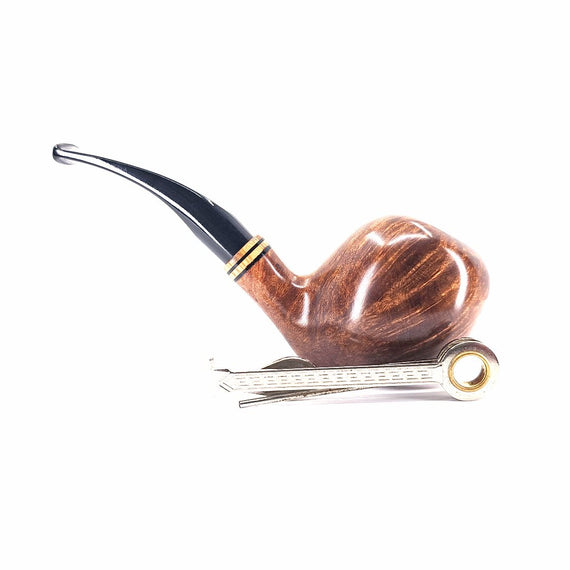 Pipa Floppy Apple Bent scura stand up Danish Explosion Hand Made in Italy