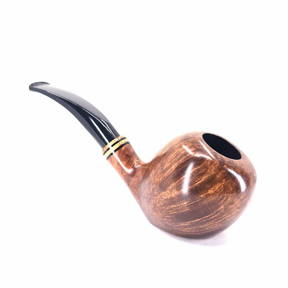 Pipa Floppy Apple Bent scura stand up Danish Explosion Hand Made in Italy