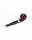 Pipa Floppy Bulldog Series dritta con Vera - Radica Liscia Bordeaux