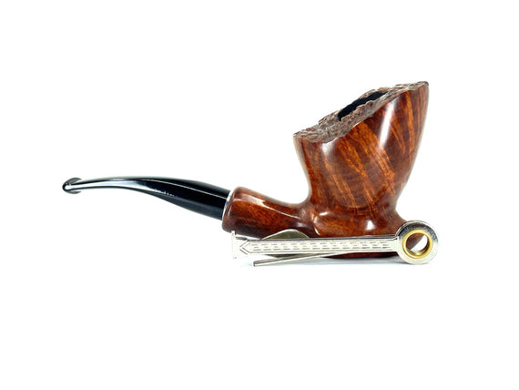 Pipa Floppy Pipe Dublin Freehand Marrone Liscia Stand Up Hand