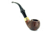 Floppy Pipe Pipe Irish Selection Bent Calabash Smooth With Alpaca Ring