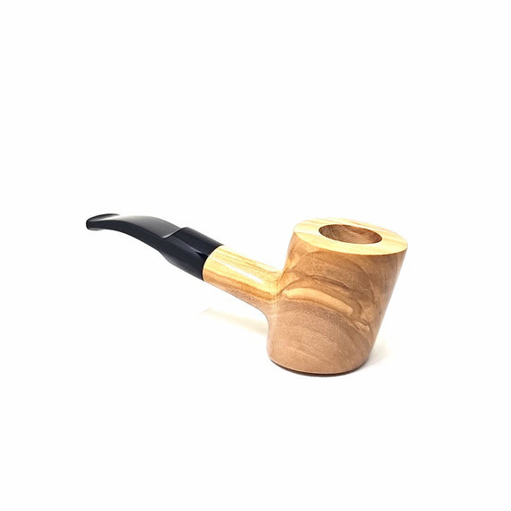 Floppy Pipe Ulivia Cherrywwod Smooth in Olive