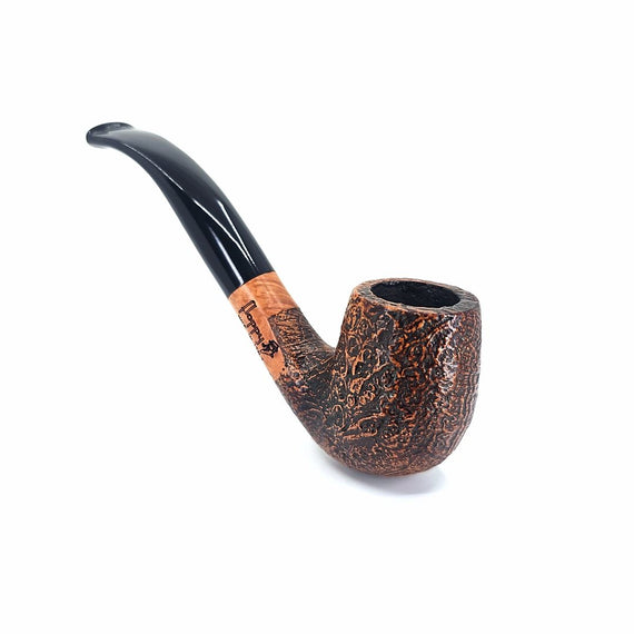 Floppy Pipe 'Summer Sandblasted' Bent Billiard Sandblasted