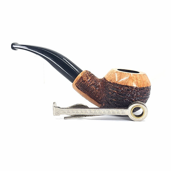 Pipa Floppy 'Summer Sandblasted' Bent Rhodesian Sabbiata