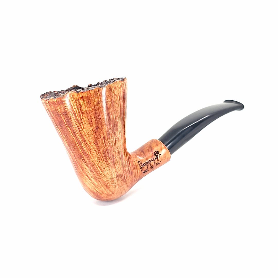 Floppy pipe handmade freehand smooth rim rusticated – Floppypipe