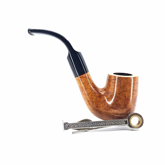 Pipa Floppy pipe Series 2 liscia paul oom bocchino a sella