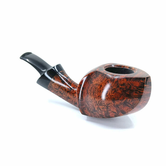 Pipa Iafisco liscia free hand Blowfish occhio di pernice