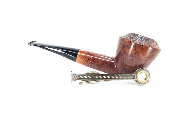 Pipa Il Ceppo Usata Gruppo 4 Rhodesian Liscia E3942 Rodata