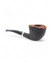 Pipa Il ceppo sabbiata marrone bent dublin con Rim Naturale gr.1