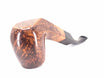 Estate Italian pipe Brebbia Silver Star smooth bent