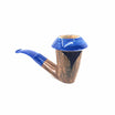 Pipa Paronelli Calabash Design blu Semi Rusticata