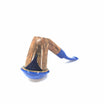 Pipa Paronelli Calabash Design blu Semi Rusticata