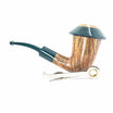 Pipa Paronelli Calabash Liscia Design verde