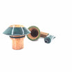 Pipa Paronelli Calabash Liscia Design verde