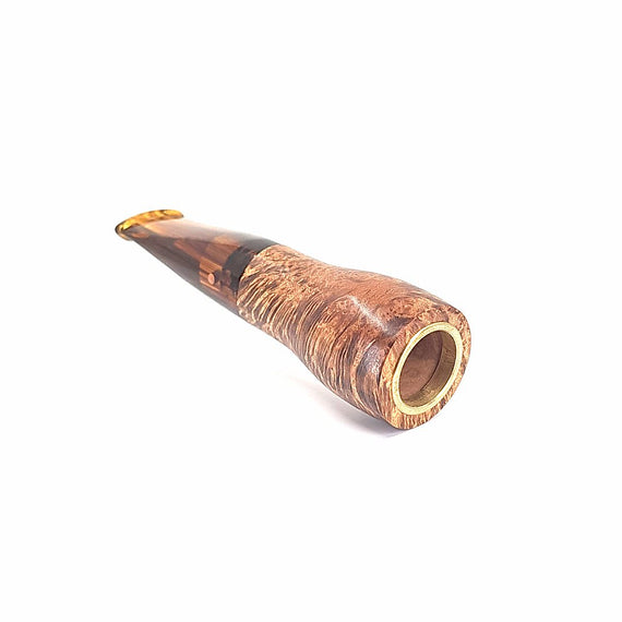 Pipa Paronelli Spinnline Reverse Calabash Liscia Ambra