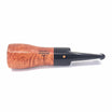 Pipa Paronelli Spinnline Reverse Calabash Liscia Bocchino a sella Nero