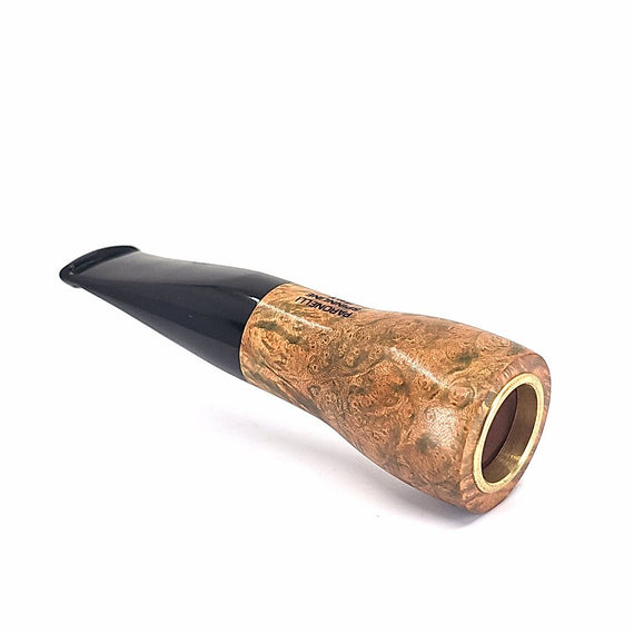 Pipa Paronelli Spinnline Reverse Calabash Liscia Bocchino Nero