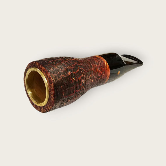 Pipa Paronelli Spinnline Sabbiata Bocchino a Sella Nero