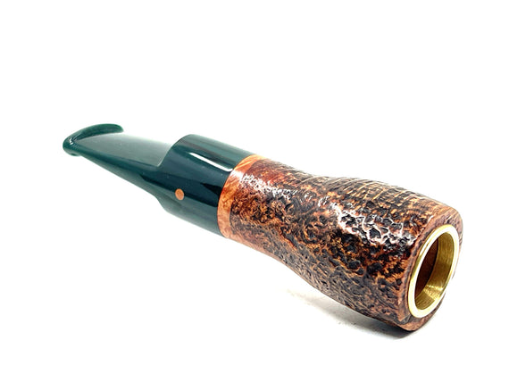 Pipa Paronelli Spinnline Reverse Calabash Sabbiata Verde