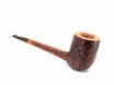 Pascucci Pipe Canadian Hexagonal Long Shaft Sandblasted Brown