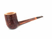 Pascucci Pipe Canadian Hexagonal Long Shaft Sandblasted Brown