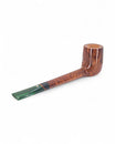 Pascucci Pipe Canadian Square Panel Long Shaft Smooth Dark (PII) P2