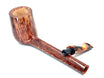 Pascucci Canadian Pipe PII (P2) Hexagonal Smooth Dark Flamed Pipe
