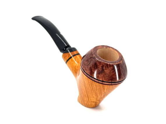 Pipa Pascucci Liscia P3 Free Hand Stand Up Bi color Bulldog