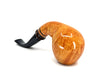 Pipa Pascucci Liscia (PIII) P3 Bent Apple con innesto in Metacrilato marrone