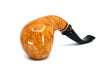 Pipa Pascucci Liscia (PIII) P3 Bent Apple con innesto in Metacrilato marrone
